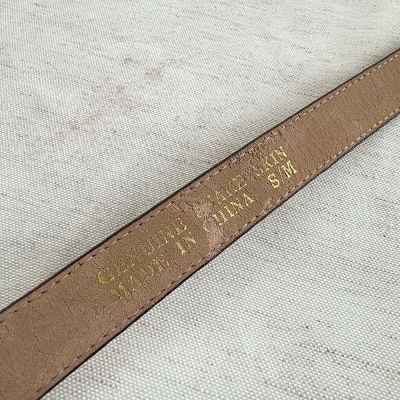 Vintage Snakeskin Women’s Belt S/M